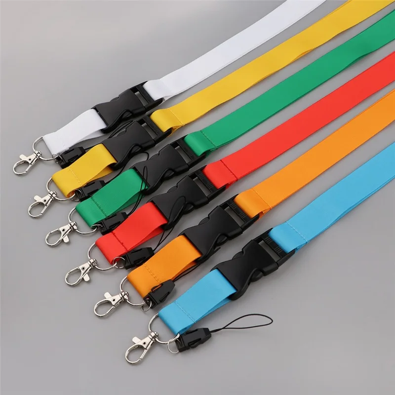 YZ681 Cordón para teléfono de poliéster de color sólido con hebilla - YZ681-5