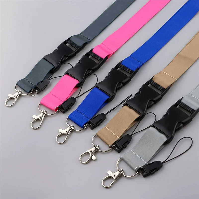 YZ681 Cordón para teléfono de poliéster de color sólido con hebilla - YZ681-5