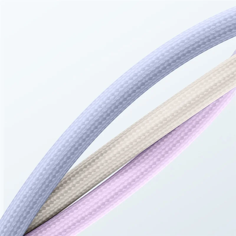 BUROM Alça de Pulso para Celular, Dobrável, 15cm, Ajustável, Giratória, Cordão de Nylon com Abas de Fixação - Amarelo Claro