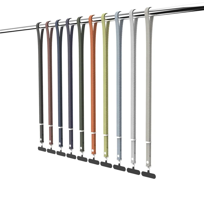 Quick Release Phone Lanyard Compatible with iPhone 17 Case Detachable Magnetic Buckle Neck Strap - Orange