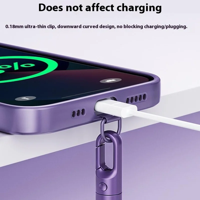 Upgraded 6mm Polyester Cord Phone Lanyard 360 Degree Rotation Adjustable Crossbody Neck Strap for Cellphone - Black