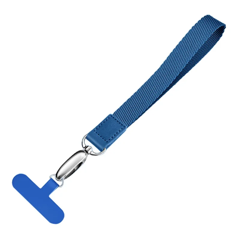 Mobile Phone Polyester Wrist Strap for Cell Phone Anti-Lost Strap with Metal Buckle, PC Tether Tab - Sapphire
