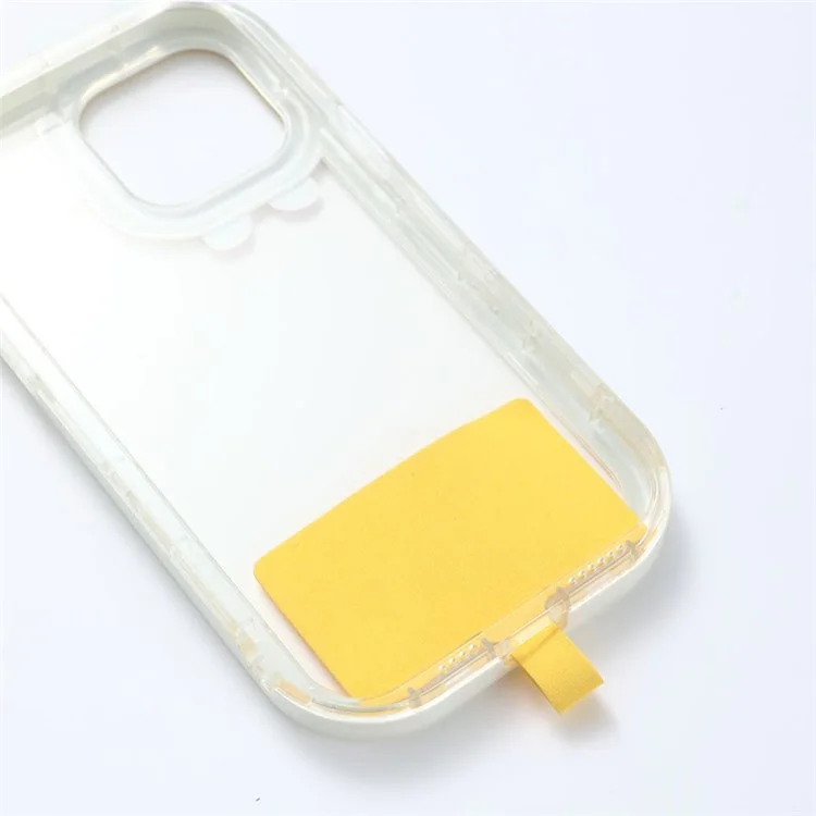 Anti-Verlust-Telefon Kurze Lanyard Polyester verstellbar Hand-Handgelenk-Gurt mit Verbindungstab - L-Baby Blau 