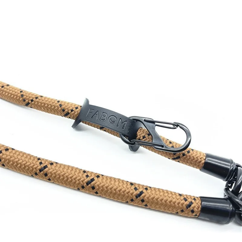 10-миллиметровый регулируемый телефонный шнурок Anti-Lost Crossbody Cellphone Strap Neck Hanging Rope с тетерным язычком - Синий+Оранжевый