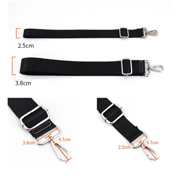 QXJ2-A2 Phone Lanyard Crossbody Regolabile Tracolla per Collo per Chiavi Custodia per Telefono ID Badges - Caffè