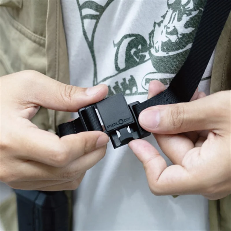 JTLEGEND VENTURE Cell Phone Lanyard Magnetic Buckle Adjustable Crossbody Phone Shoulder Strap with Patch - Grey