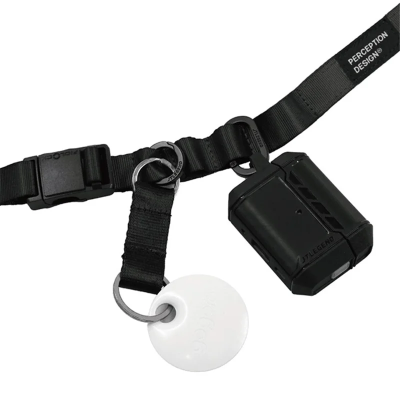 JTLEGEND VENTURE Cell Phone Lanyard Magnetic Buckle Adjustable Crossbody Phone Shoulder Strap with Patch - Grey