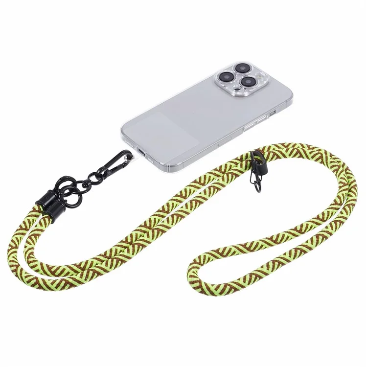 Crossbody Phone Lanyard 8mm Dicke Verstellbarer Handyhalskette mit Tether Tab - Stil A