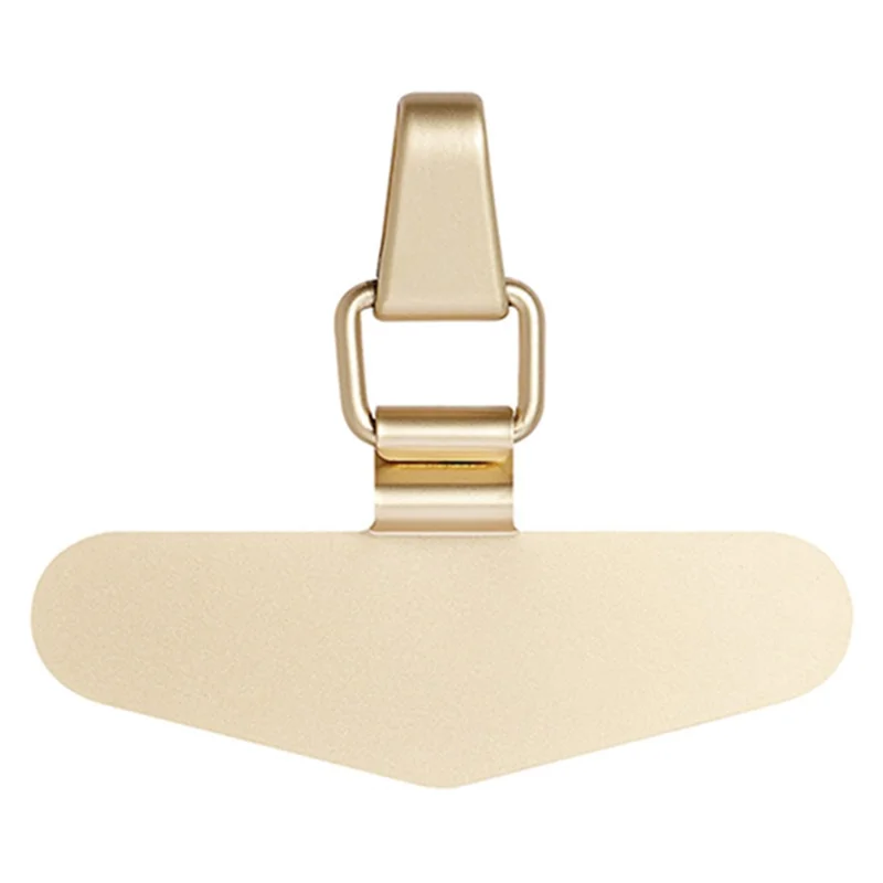 Uniwersalna Metalowa Nakładka w Kształcie Trójkąta do Paska na Telefon - Złota