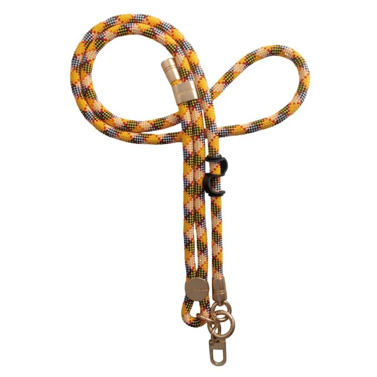 JOYSCOMM JE Series 9mm Handyriemen aus Polyester, Länge: 150cm - Gelb