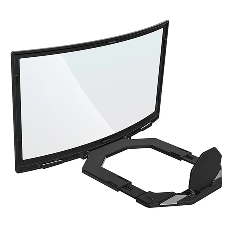 Ingranditore di schermo per telefono 14 pollici Ultra HD Schermo curvo Amplificatore 3D Supporto a staffa pigra