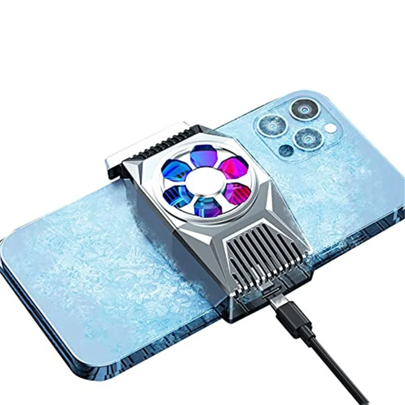 Clip de téléphone portable L03 pour la diffusion en direct et le jeu - Argenté