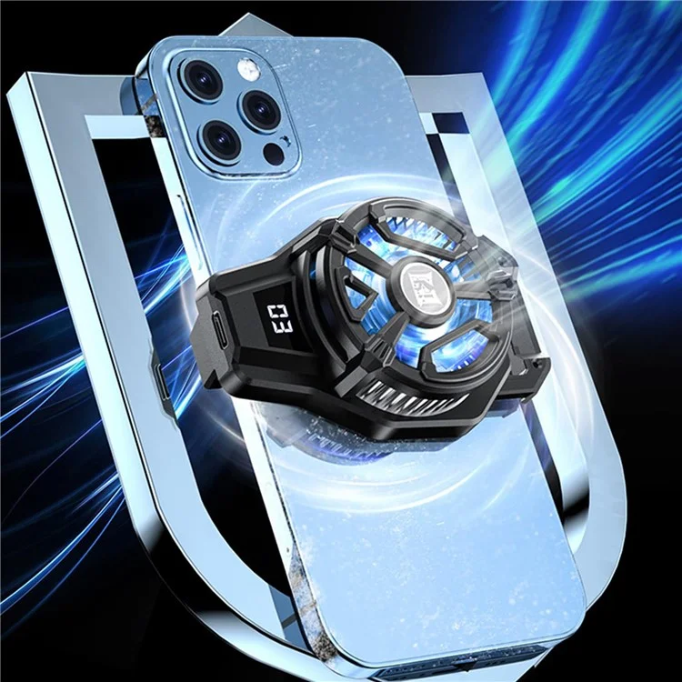 Dissipatore Calore Digitale per Cellulare N7 Phone Back Radiator, Ventola di Raffreddamento per il Gaming