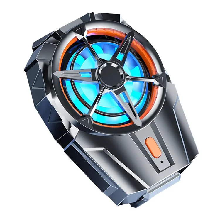 X52 Mini Portable Cell Phone Coolong Fan with USB Plug and Play Back Clip Low Noise for 62~92mm Phone Gaming Reading Vlogging