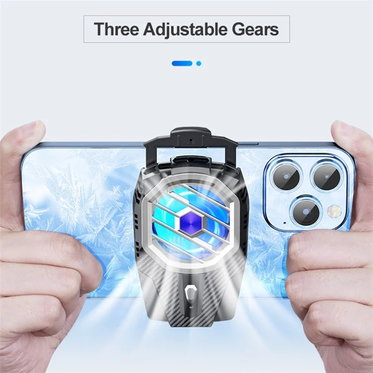 X91 Rechargeable Phone Back Radiator Cellphone Gaming Heat Dissipation Cooler Fan