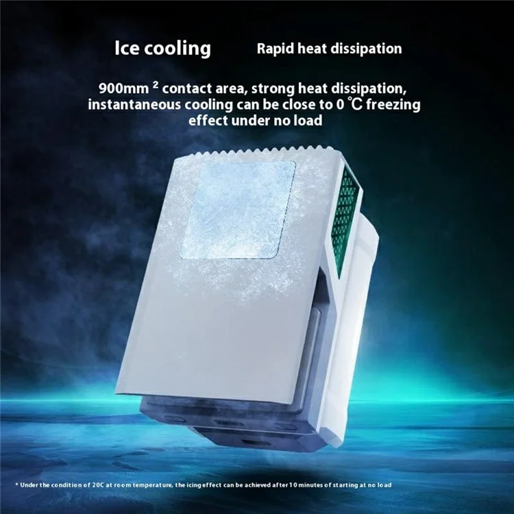 GAMESIR FX5 Phone Cooling Fan Battery Version Magnetic Rechargeable Heat Sink 3-Gear Adjustable Radiator