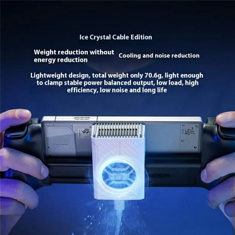 GAMESIR FX5 Phone Cooling Fan Battery Version Magnetic Rechargeable Heat Sink 3-Gear Adjustable Radiator