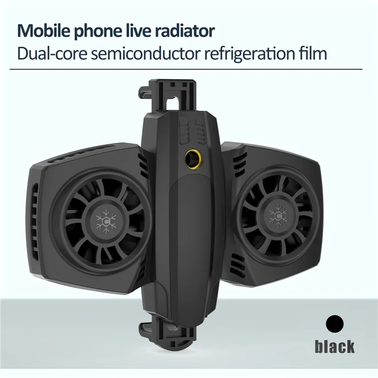 K4A Mobiltelefon Kühlerkühlung Lüfter Smartphone Live Streaming Wärme Dissipation Kühler