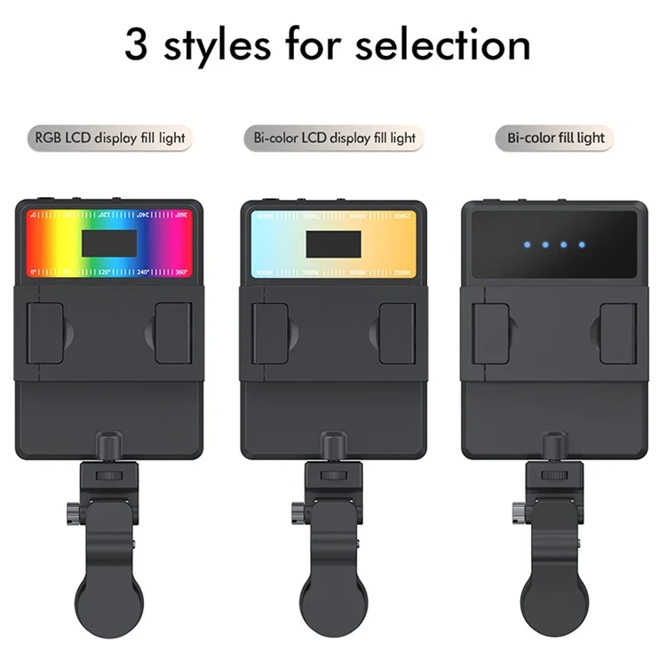 V11 Phone Laptop Video Conference Fill Lamp Portable Live Streaming LED Fill Light