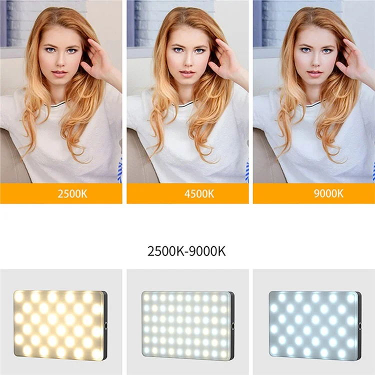 V16SE Three Light Modes Clip-On Pocket Mini Fill Light for Mobile Phone / Tablet / Laptop