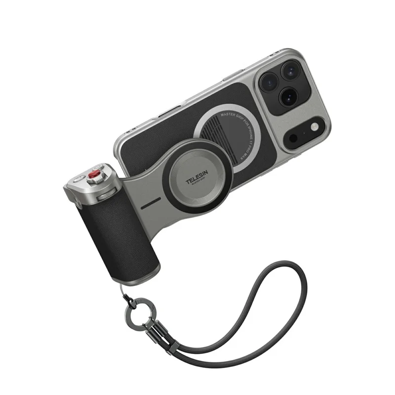 TELESIN For iPhone 17 Pro Max Photography Kit Standard Edition Master Grip Compatible with MagSafe Phone Case