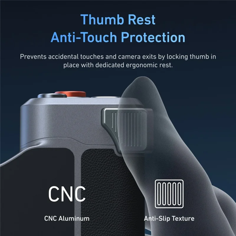 TELESIN Pour iPhone 17 Pro Max Kit de Photographie avec Étui / Poignée / Lumière de Remplissage / Accessoires de Filtre UV