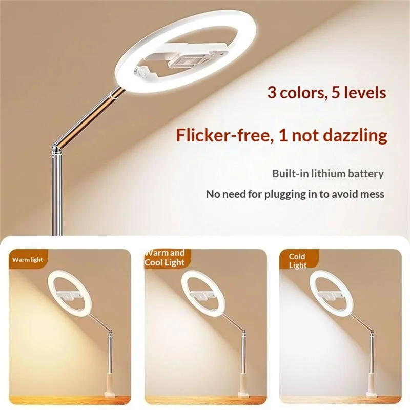 R6 Интегрированная многофункциональная подставка для мобильного телефона, портативная подсветка для стримов, складная подставка для съемки сверху