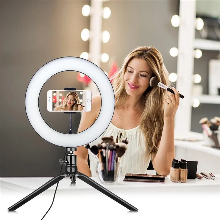 YJRL-10 LED LED LED LED Light Photography Video Studio Live Fill Light With Tripode Bracket