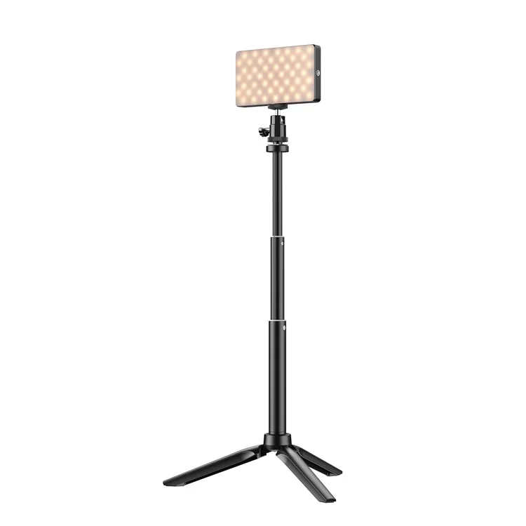 APEXEL APL-FL07 Photography RGB Colorful LED Light Portable Pocket Fill Light with 1/4 Screw Camera Lighting Kit for Video Conference Live-streaming