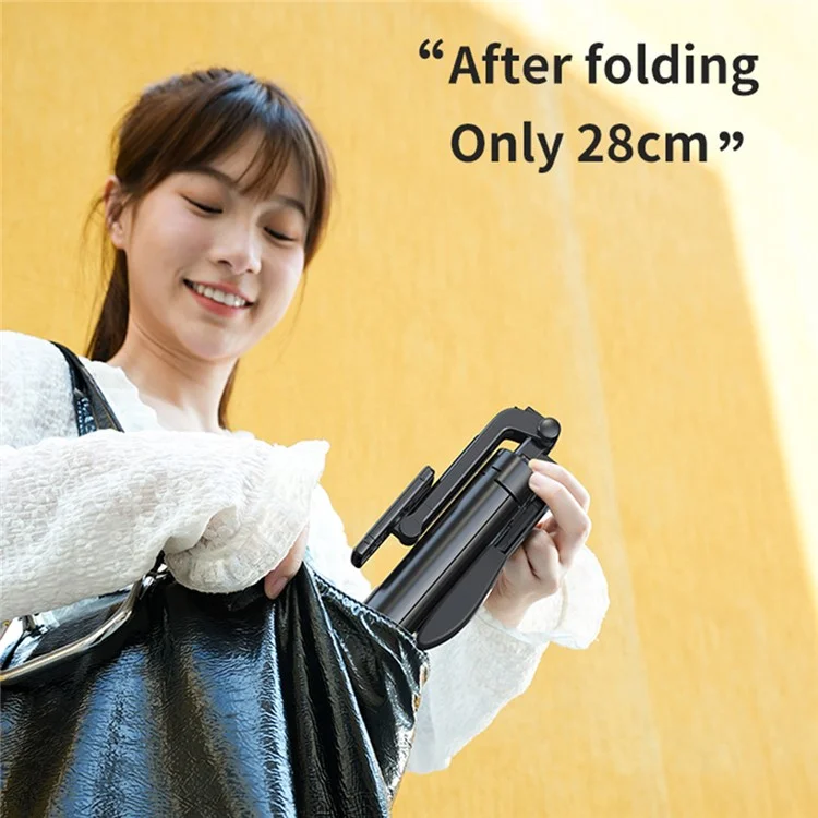 A55P 1,6 m Handyhalterung Ausziehbarer Bodenstativ Livestreaming Stativ Bluetooth Selfie-Stick