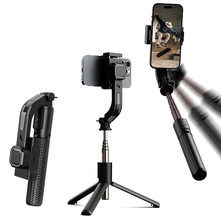 C06H Single Axis Gimbal Stabilizer Anti-Shake Tripod Bluetooth-compatible Selfie Stick