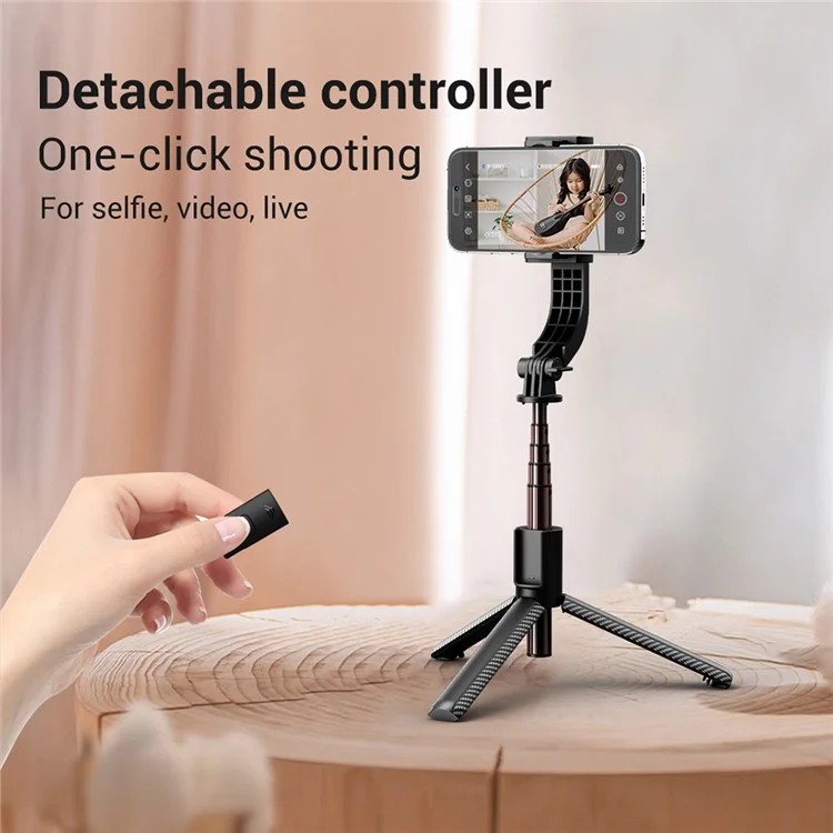 C06H Single Axis Gimbal Stabilizer Anti-Shake Tripod Bluetooth-compatible Selfie Stick