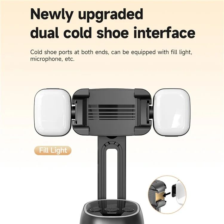P05 Standard Version Smart AI Follow Gimbal Face Tracking Phone Holder Desktop Free Rotation Photography Stand