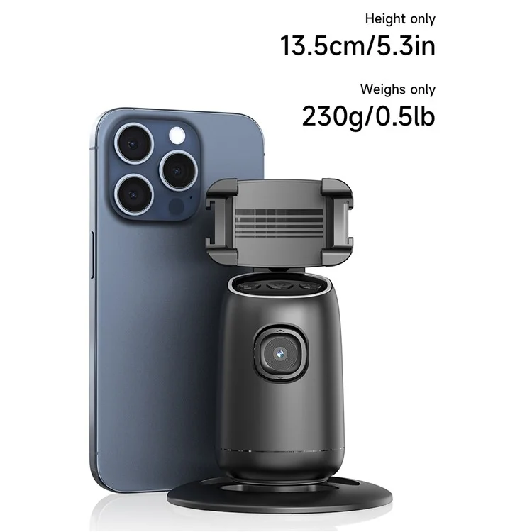 P05 Standard Version Smart AI Follow Gimbal Face Tracking Phone Holder Desktop Free Rotation Photography Stand