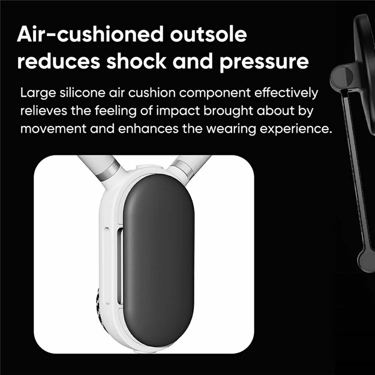 SCS-NH005 Magnetic Phone Neck Mount Neck Phone Holder POV / Vlog Selfie Mount, (Version Étendue) - Gris