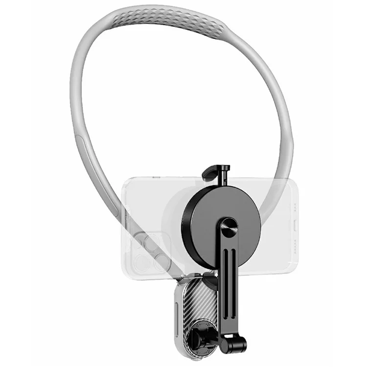 SCS-NH001 Magnetic Neck Phone Phone Rotación de 360 ​​grados POV Free Pov Flexible Telep Monte de Cuello