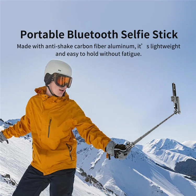XIAOMIYOUPIN FUNSNAP P15 Mini Selfie Stick Extendable Tripod Stand with Bluetooth-compatible Remote