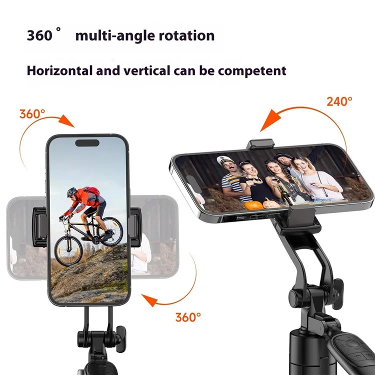 XIAOMI FUNSNAP A81S 1,9m Handstabilisator Selfiestick Bodenstativ für Smartphones und Kameras
