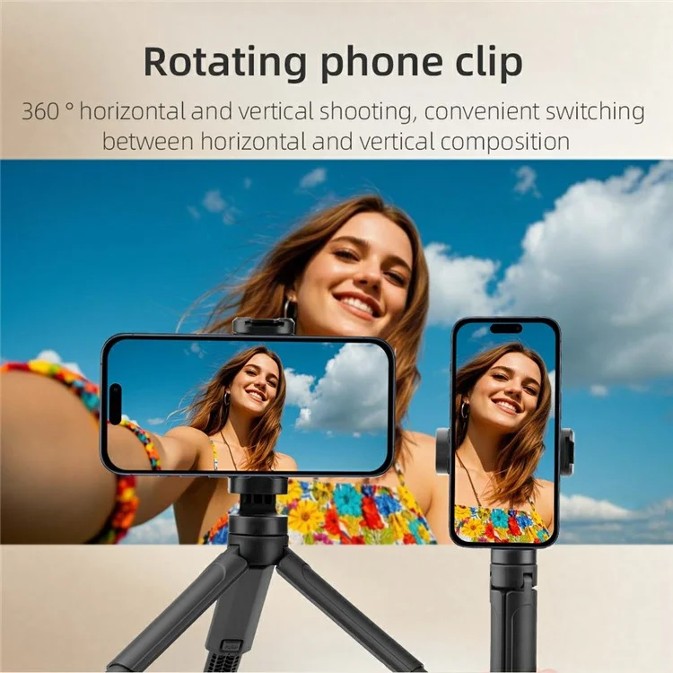 Tripé de Celular BRDRC Ajustável com Sapata Fria e Suporte de 1/4 para Fotografia e Transmissão ao Vivo
