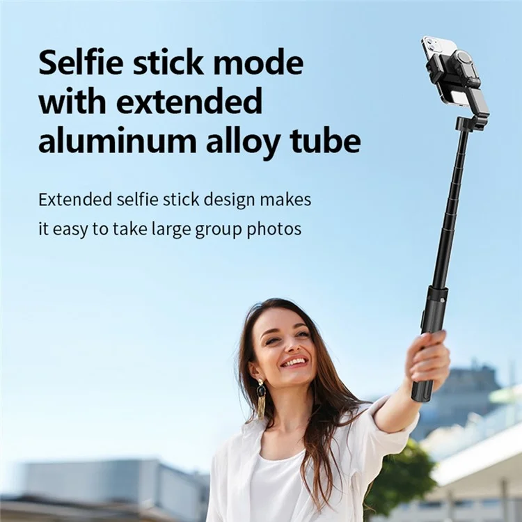 C16 AI Auto Tracking Selfie Stick Phone Bluetooth-Compatible Remote Control Shooting Stand with 2 Fill Lights