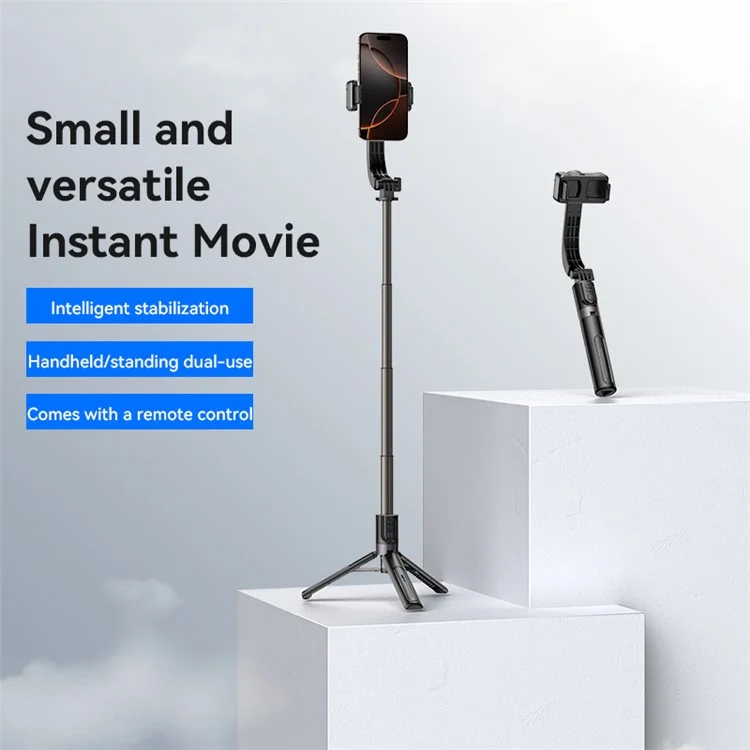 YESIDO SF28 Smartphone Gimbal Stabilizer Selfie Stick Bluetooth-Compatible Tripod with Remote Control