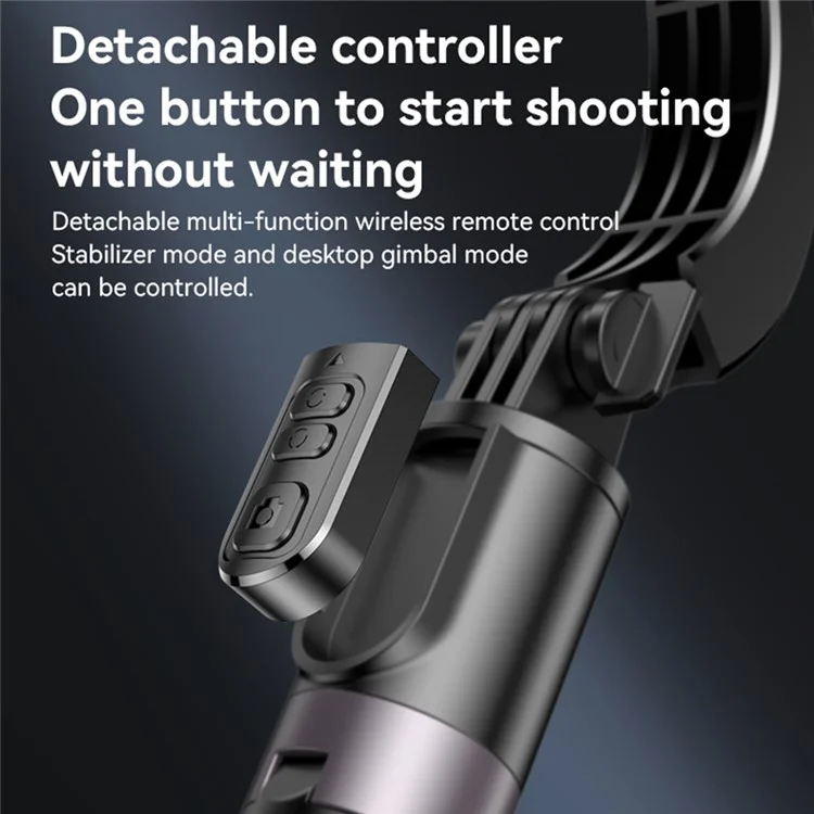 YESIDO SF28 Smartphone Gimbal Stabilizer Selfie Stick Bluetooth-Compatible Tripod with Remote Control
