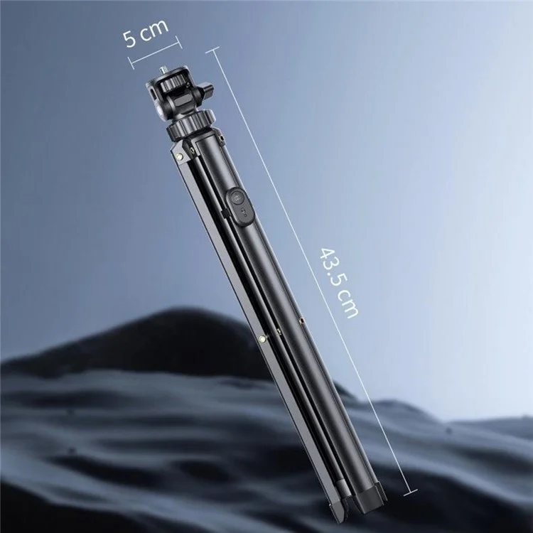 T01 Portable Tripod for Smartphone Bluetooth-Compatible Selfie Stick Multifunctional Live Streaming Stand