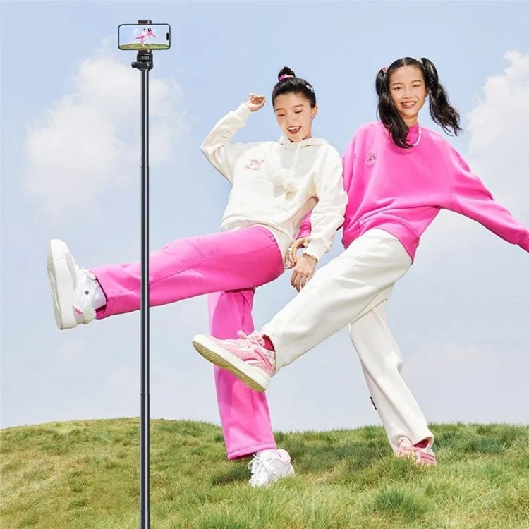 T01 Portable Tripod for Smartphone Bluetooth-Compatible Selfie Stick Multifunctional Live Streaming Stand