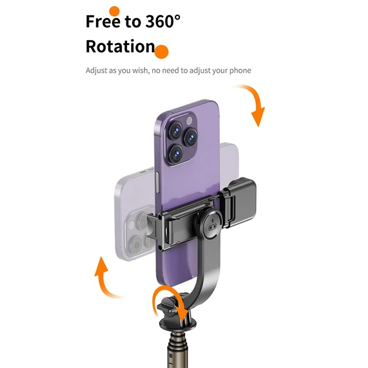 Q20 Aluminum Alloy Mini Bluetooth-Compatible Selfie Stick Tripod Stand with Wireless Remote