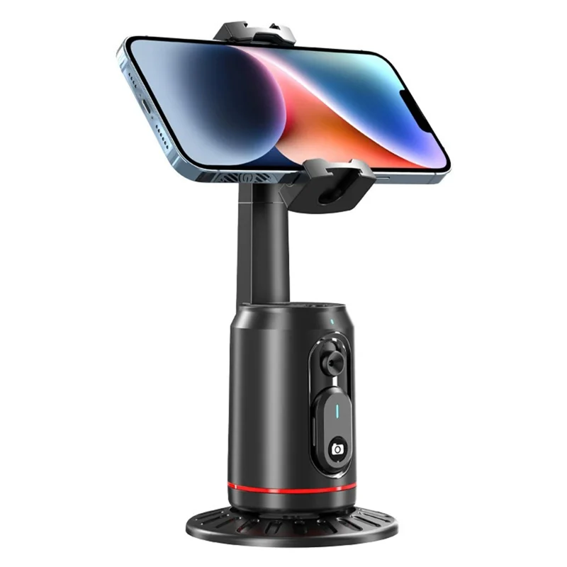 Q02 Estabilizador de Gimbal Inteligente com IA para Celular com Rastreamento Facial Automático para Transmissão ao Vivo, Sem Luz
