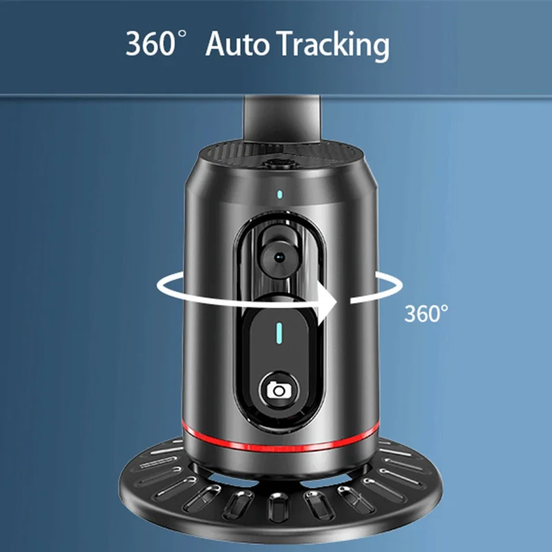 Q02 Estabilizador de Gimbal Inteligente com IA para Celular com Rastreamento Facial Automático para Transmissão ao Vivo, Sem Luz