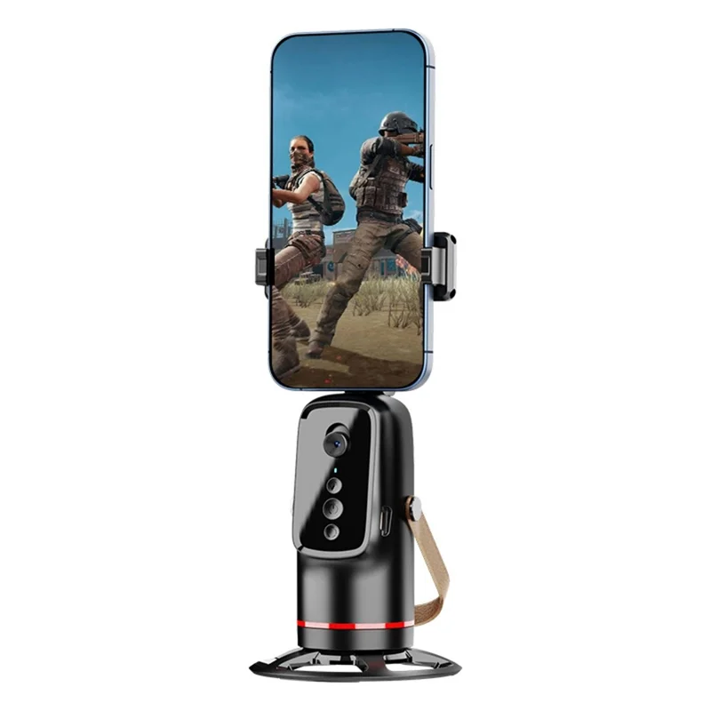 Q03 Estabilizador Inteligente de Gimbal com Rastreamento Facial AI de 360 Graus para Transmissão ao Vivo em Smartphones