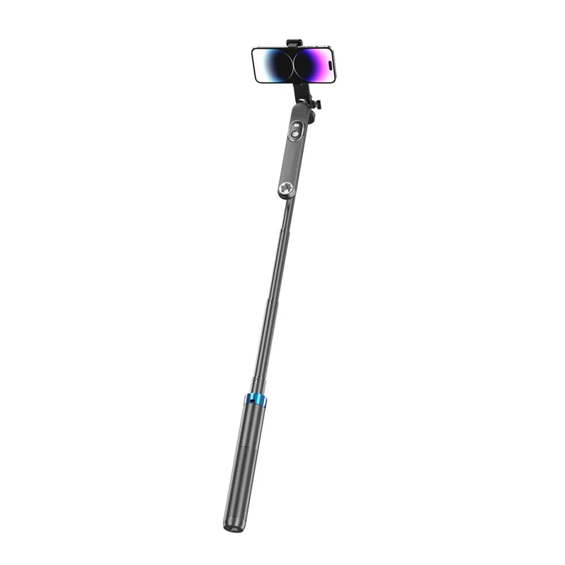 P515 V1 Single Fill Light Extendable Phone Selfie Stick Bluetooth-Compatible Shutter Photography Stand