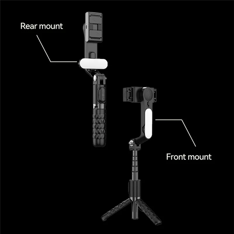 A6 Single Axis Multifunctional Stabilizer for Smartphones 790mm Extendable Bluetooth-compatible Tripod (No APP)